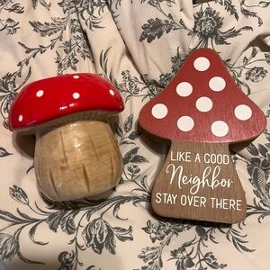 Mushroom decor